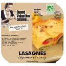 Lasagnes l&eacute;gumes et curry 265g