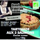 Tartinade aux 2 saumons et baies roses 140g